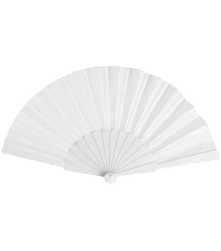 72 Ventagli Bianchi Per Matrimonio - Eleganti, Per Chiesa, Sposa, Ospiti, Occasioni Speciali - Foto 13