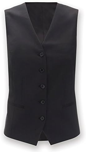 Alexandra Icona STC-NF16NA-10 Women's Short Sleeved Shirt, Plain, 60% Cotton/40% Polyester, Size 10, Navy