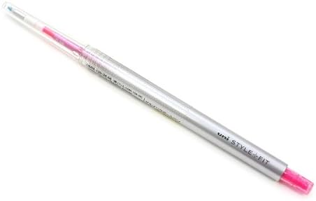 Uni Style Fit Single Color Slim Gel Ink Pen - 0.38 mm - Baby Pink