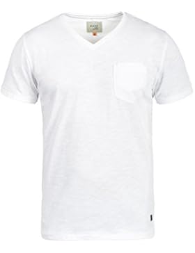 BLEND Fred Herren T-Shirt V-Ausschnitt Brusttasche