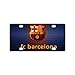 Produktbild PC Angelinana Custom FC Barcelona Metall-Kennzeichen für Auto, 30,5 x 15,2 cm
