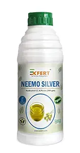 Neemo - Silver Organic Neem Oil (Azadirachtin E.C. 0.3% w/w, 3000 ppm) Pesticide for Plants in Horticulture, Hydrophonics, Green House 250ml