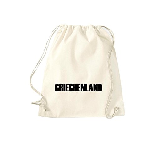 Shirtstown Turnbeutel Griechenland Land Länder Fussball, Natur