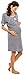 Zeta Ville - Women's Maternity Nursing Nightdress Breastfeeding Nightie - 362c (Graphite, UK 14/16)