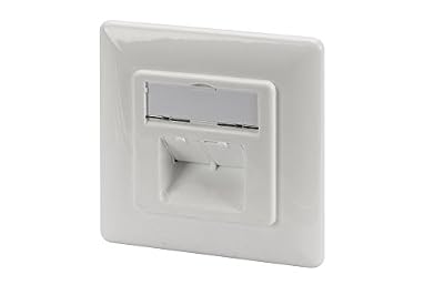 DIGITUS Prise murale Cat. 6 a 2 x RJ45 blindé