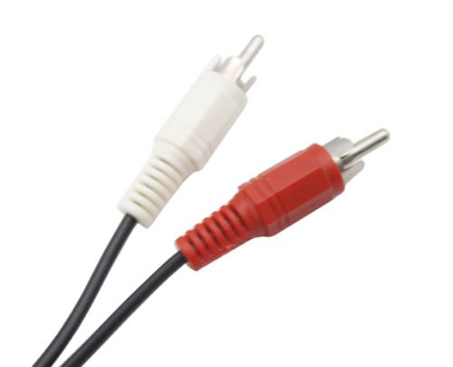 Interesting® 3,5 mm 1/8″ 1 weiblich 2 Dual RCA männlichen Y-Splitter Audio Stereo-Aux-Kabel-Adapter - 3