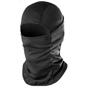 Kingsway Premium Full Face Mask/Balaclavafor Boys & Girls (Size : XXL, Color : Black)