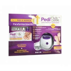 PEDISILK Pack Lima Electrónica+Accesorios