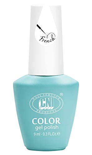 CNI UV LED Gel Polish Color Coat French White, 9 ml
