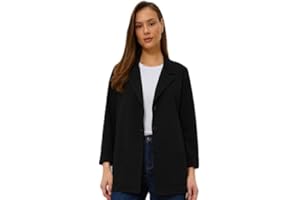 BALLANDORO Blazer Lungo Donna Elegante - Giacca Cerimonia Leggera, Cardigan Oversize Taglie Forti, Made in Italy