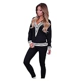 conjuntos deportivos adidas mujeres 【Material】 El atuendo informal está hecho de poliéster de alta calidad, flexibilidad elástica, transpirable y transpirable, funcional, cómodo, duradero y fácil de cuidar. Cómodo y cómodo de llevar