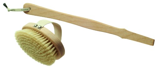 Hydrea London Natural Bristle Body Brush FSC Beechwood