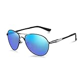 {Diseño cómodo}: los calcetines antideslizantes de las gafas de sol aumentan la fricción y aseguran que se agarre firmemente a sus orejas. Las almohadillas de silicona suaves y ajustables le brindan un mejor soporte al tiempo que le permiten usar durante mucho tiempo sin fatiga. Y los brazos de bisagra de resorte son fáciles de extender hacia afuera 5-25 ° para adaptarse a todos los tamaños de cabeza, por lo que puede adaptarse a cualquier tipo de cara.