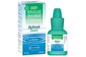 ALLERGAN Refresh Tears Eye Drops for Dryness and Irritation 10ml (Pack of 2) - Pamherbals