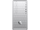 HP Pavilion 590-p0026na Mini Desktop PC Intel Core i3-8100, 8GB RAM, 1TB HDD, Windows 10, Silver - 4DL00EA#ABU
