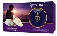 Preisvergleich Produktbild Liebesperle In Muschelschale Verschluss & Silberne Halskette Geistige