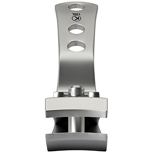 Kohm Toenail Clipper for Thick Nails - 4mm Wide Jaw Opening, Curved Blades, Stainless Steel