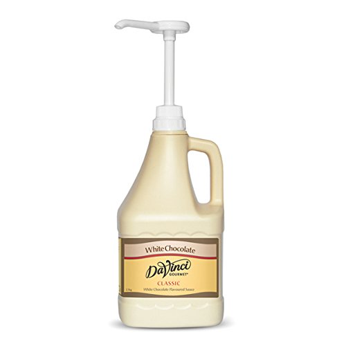 Da Vinci Gourmet Classic White Chocolate Sauce, 1er Pack (1 x 2.5 kg)