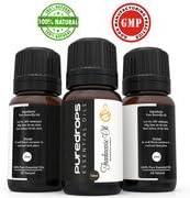 Pure Drops Frankincense Essential Oil (10ml)- 100% High- Quality - Wholly Therapeutic and Pharmaceutical Grade Oils - Used with Diffuser or Topically