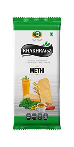 Methi KhakhrAtoZ Tiny Pack of 10 Each 50GM RS.199 (10.00% Off) - Amazon