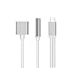Produktbild Minzhi 2 in 1 für 8 Pin auf 3,5 mm Audio-Konverter für iPhone x 7 8 Plus Splitter Kopfhörer-Buchse Aux-Kabel-Adapter