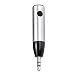 Generic Silver Wireless Bluetooth 3.5mm Car AUX Audio Stereo Music Receiver Adapter+Mic RS.1110.00