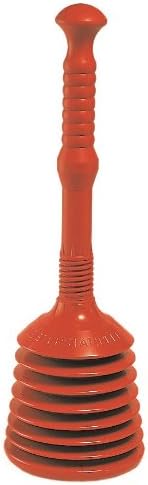 Plunger – Fix Blocked Drains and Sinks with our Big Master Plunger – (Red) by Turboproducts