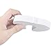 Foam Door Stopper Finger Pinch Guard for Baby Safety - 3 Pack (White)