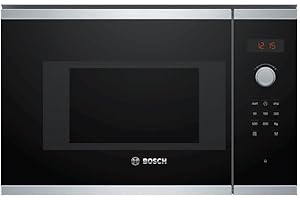 Bosch BFL523MS1F, Série 4, Micro-ondes, Encastrable, Inox