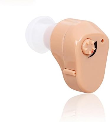 XUAN Mini Digital in Ear Hearing Aid Aids Kit Behind the Ear Sound Amplifier Elderly Wireless Battery Ear Hearing Aids Fits Both Left And right Ears