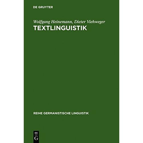 [PDF] Download Textlinguistik: eine Einführung (Reihe Germanistische Linguistik- Band 115) Kostenlos