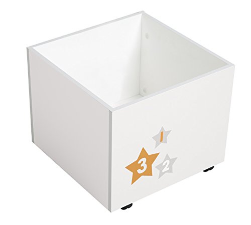 Preisvergleich Produktbild roba 89961 D180 - Spielkiste mit schwenkbaren Rollen"Stars"