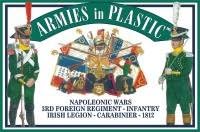 Napoleonic Wars 1812 3rd Foreign Regiment Infantry Irish Legion Carabinier (20) 1/32 Armies in Plastic