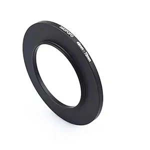 49mm to 72mm Step-Up Ring Filter adapter/49mm to 72mm Camera Filter Ring ;Compatible All Brands 49mm Lens and 72mm UV,ND,CPL,Metal Step Up Ring