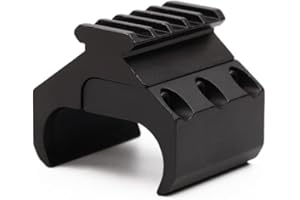 DRAXX Sports Rail Adaptateur Picatinny pour Montage sur Fusil de Chasse/Tube Simple - Rail de Montage pour Lampe Tactique/Lunette/Laser sur Fusil à Pompe…