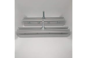 FIP, Pinze per Porte Scorrevoli in Vetro Interno Muro o Esterno Muro, Portata Massima 150 kg