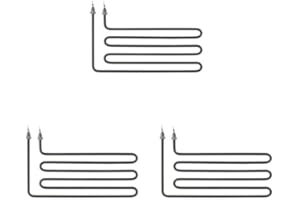‎SAUNADORA 3 x Saunadora Kompatibler Sauna Heizstab 3000 Watt für Karibu und Weka Saunaofen 9 kW - SHG, Aktiv, Bio Activ, Thermic Kompakt Ersatz Heizspirale für Saunaofen