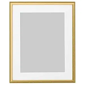 Digital Shoppy IKEA Frame, Gold-Colour,40x50 cm (15 