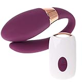 Senoow Wireless Remote Control U Shape Ṿiḃṙaṫọṙ USB Rechargeable Mini Мaѕѕagѐṙ 10 Speeds Ṿiḃṙaṫiọṇ Αḍulṫ Ṡѐx Τọys for Women