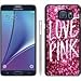 Price comparison product image Victoria'S Secret Love Pink 19 Black Samsung Galaxy Note 5 Phone Case,Fashion Skin