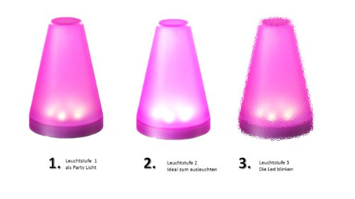 xavax led leuchte lila - 2