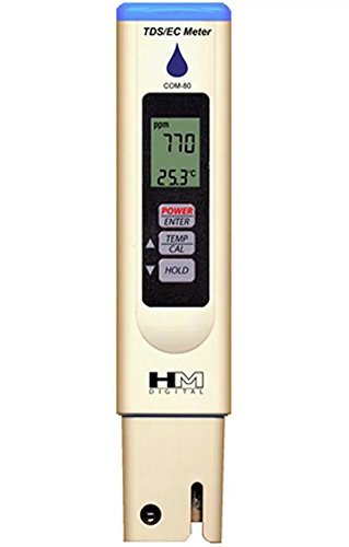 HM DIGITAL COM-80 EC / TDS Hydro Tester Palmare penna tester test qualita acqua uS mS ppm ppt misura Kydroponics & giardinaggio, piscine & Spas, acquari & vasche di barriera, ionizzatori d'acqua, bere acqua