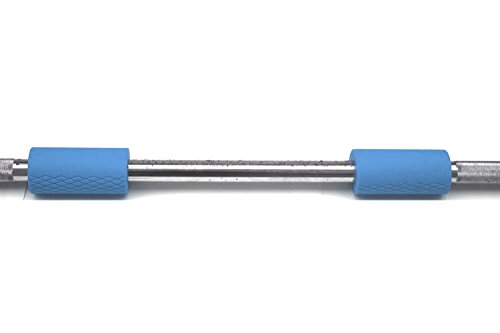 BYD Hantelgriffe Ø 5 cm Durchmesser [2 Stück] | xxl grip voluminizer | extreme Strength Unterarm Trainer | Gripz Hantelbar zum Fitness Training Bodybuilding | Ultimate Fat Bar Grip - 4