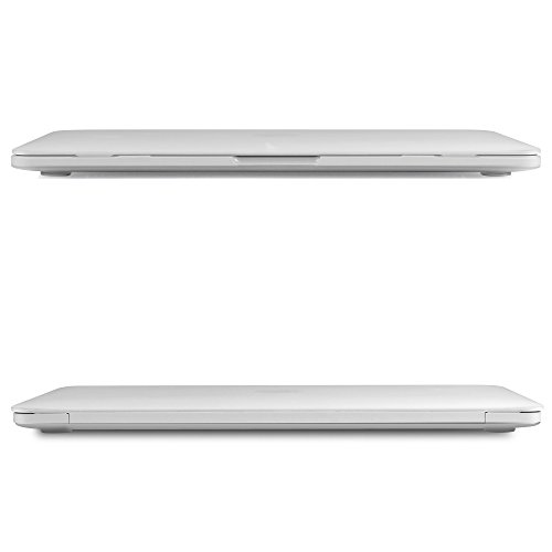 iDOO MacBook Schutzhülle / Hard Case Cover Laptop Hülle [Für 2016 MacBook Pro 13 Zoll mit/ohne Touch Bar und Touch ID: A1706 und A1708] – matt, Transparent - 5