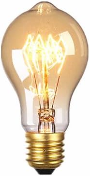GDS AC110/220V 60W ST64 Retro Pull Tip Water Creative Personality Tungsten Filament Bulb 1pcs , 110v