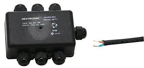 Preisvergleich Produktbild 6fach Verbindungsbox Kabelverbinder Verbindungsmuffe für Erdkabel IP68 ~ 24V #21040