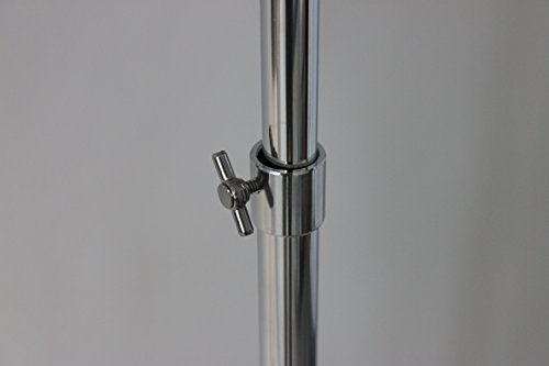 Stabiler Kleiderwagen 1m breit rollbarer Kleiderständer höhenverstellbar bis 189cm - 7