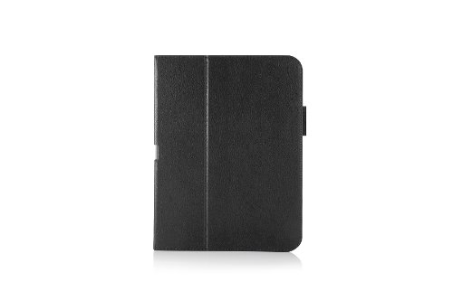 Schutzhülle / Cover / Tasche für Samsung Galaxy Tab 4 10.1″ T530 – mit praktischer Halteschlaufe – Schwarz - 5