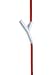 Produktbild Authentics 8085622 Garderobe WARDROPE / L 300 cm / rot - weiß glänzend