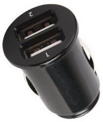 Bundlestar Mini DUAL KFZ USB Adapter - 2 USB Ports 2100mA